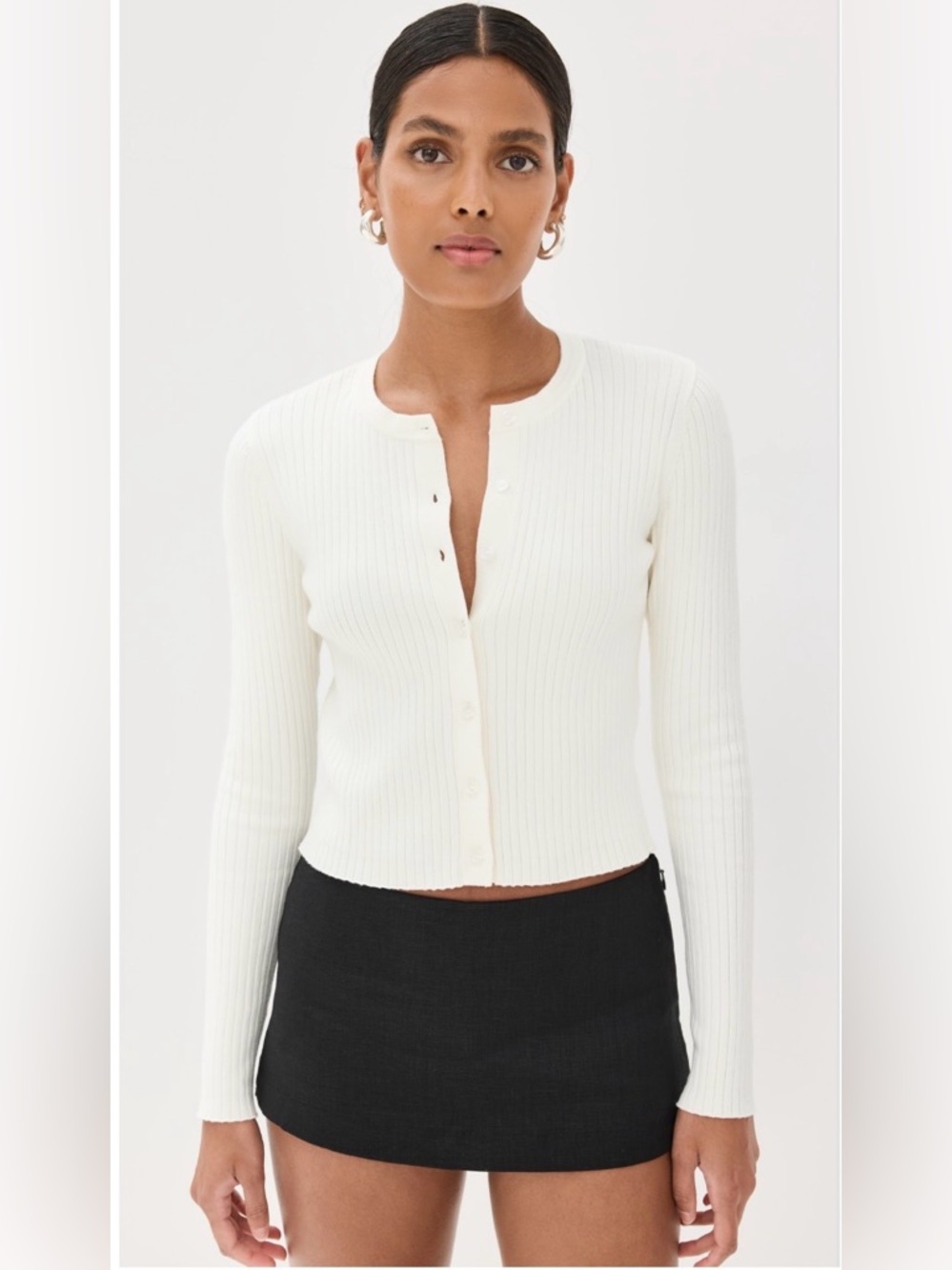 Reformation Joanne Cotton Cardigan